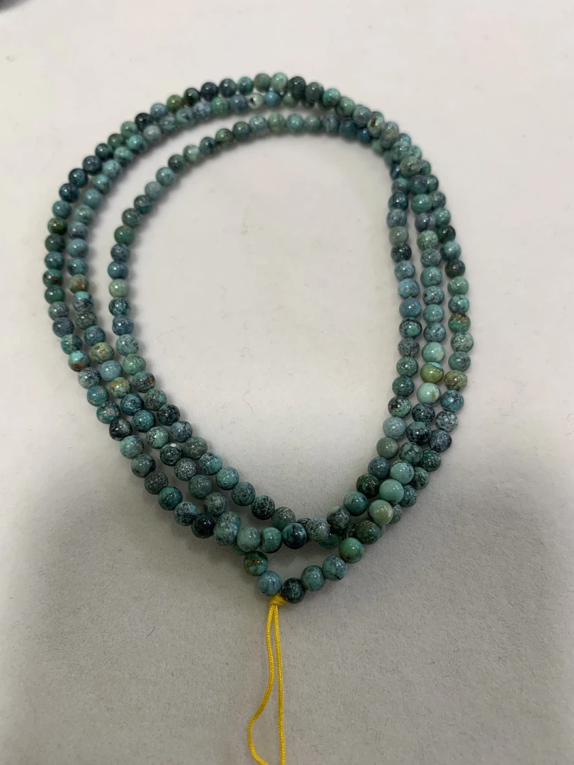 天然原矿绿松石多圈