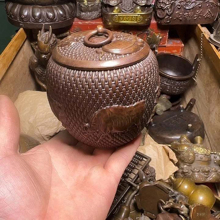 铜材质文玩摆件装饰