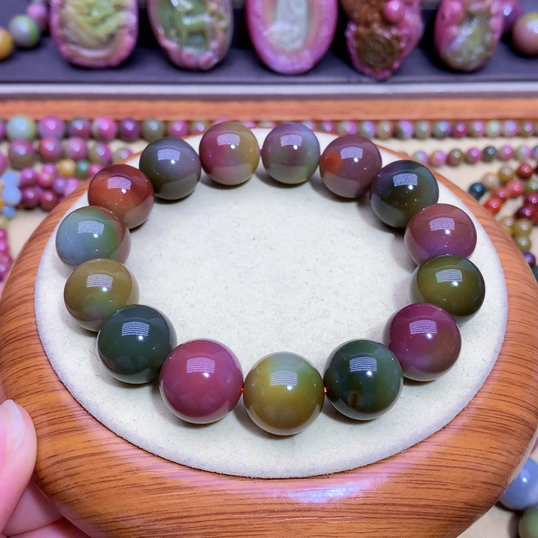 玛瑙未镶嵌手链盐源