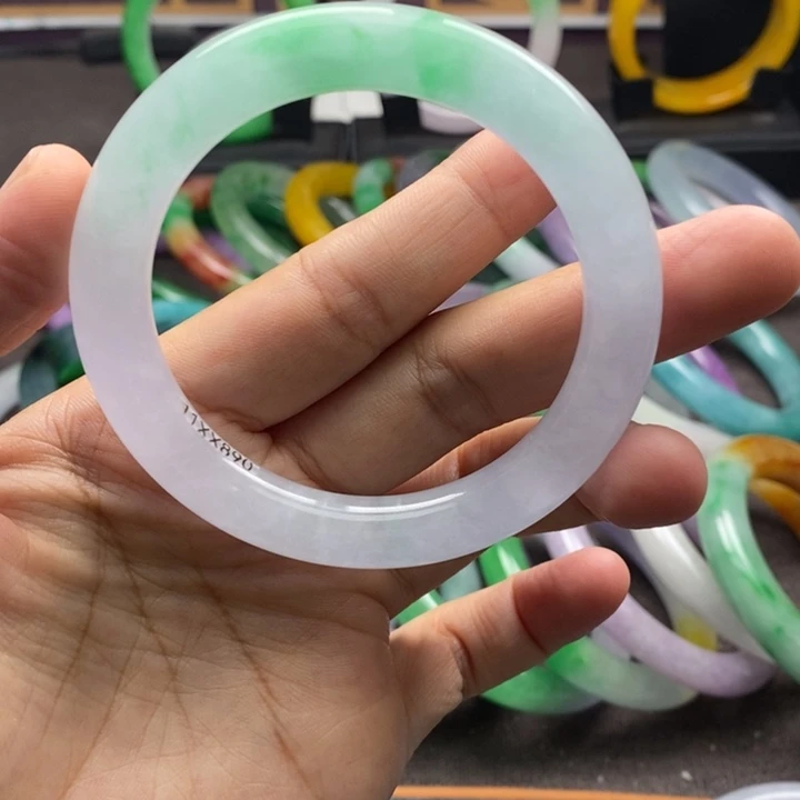 盼****仿水晶非金属高端手镯12