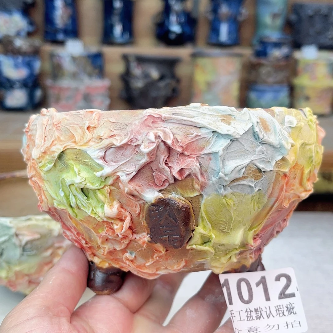 景德镇陶瓷艺术罐，全手工制作瑕疵