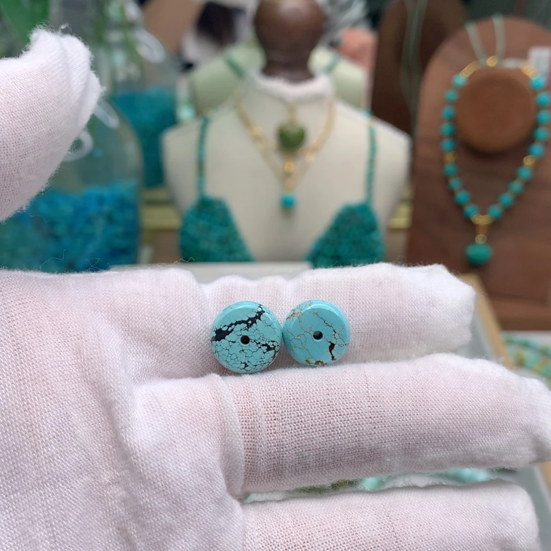 绿松石未镶嵌配饰