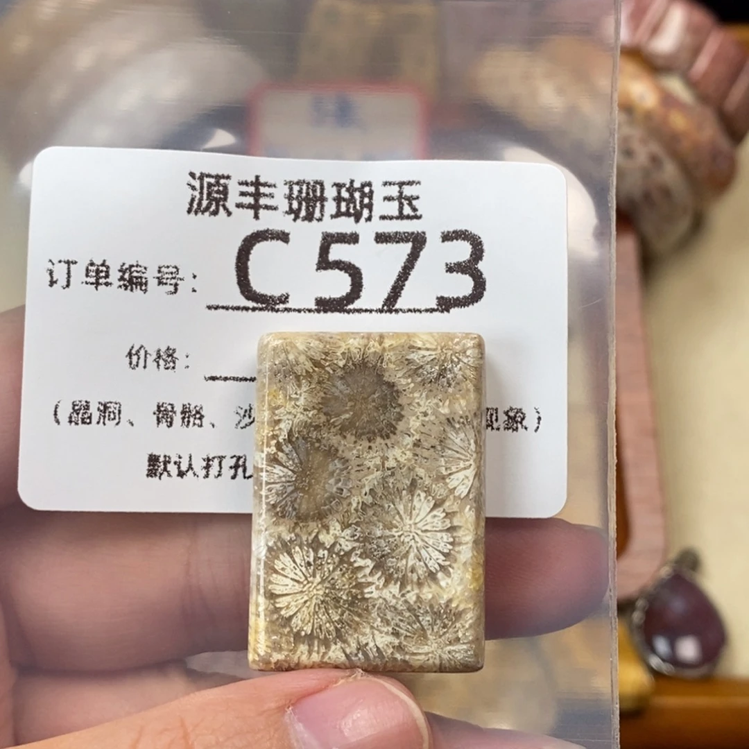 大***行硅化玉未镶嵌颈饰