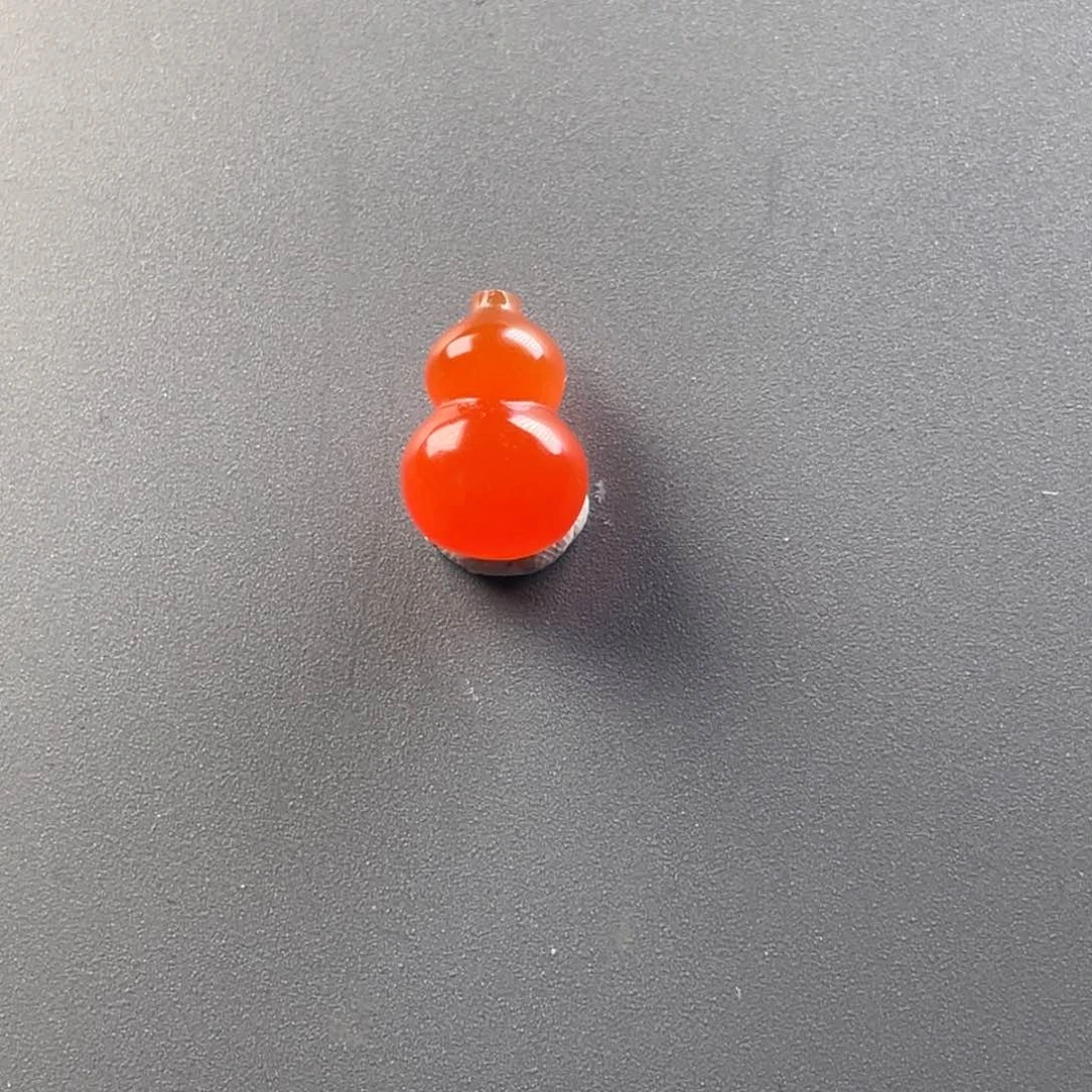 南红玛瑙天然原矿杨柳冰红葫芦未镶嵌魏**琪