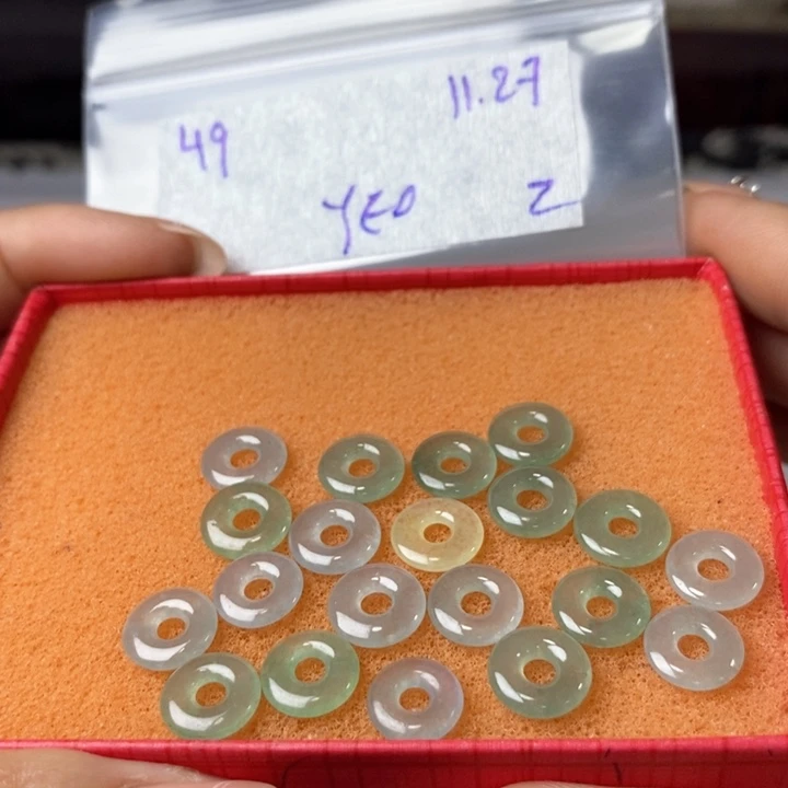 P***e定制翡翠未镶嵌不退