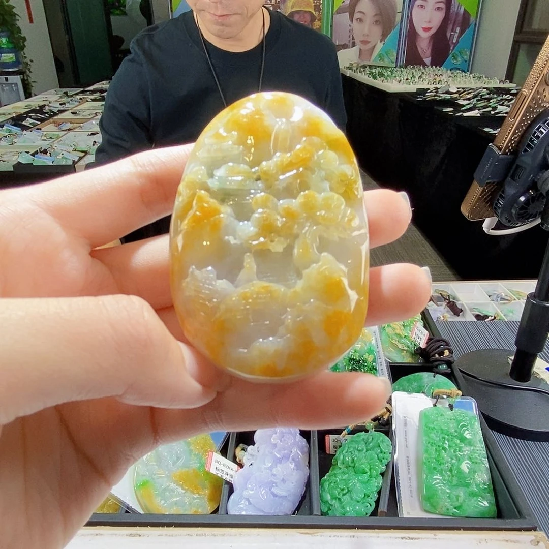 颈饰未镶嵌翡翠翡翠