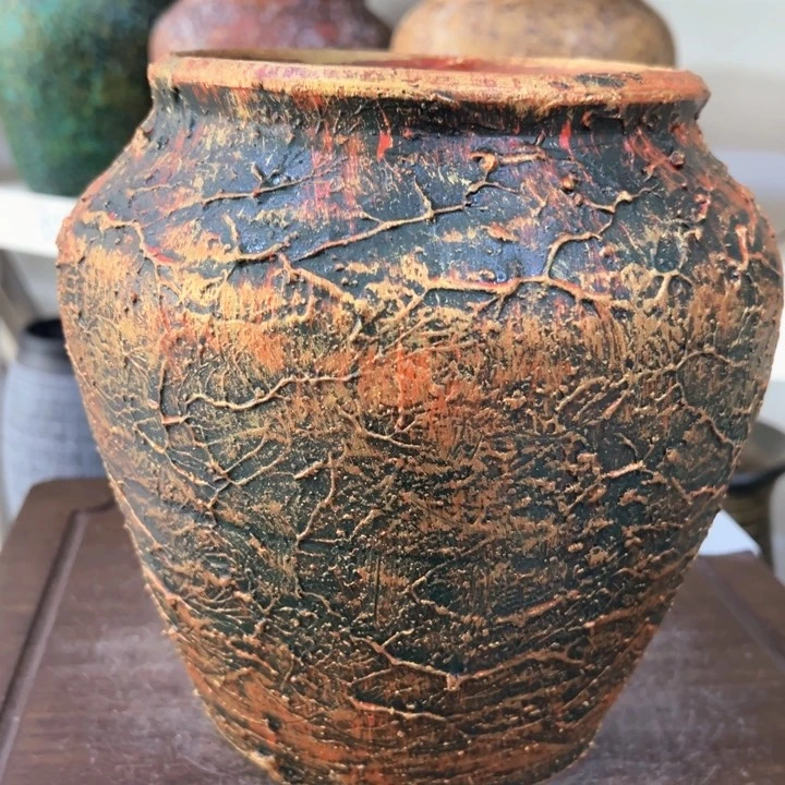 16.9-1微瑕土陶30红浮