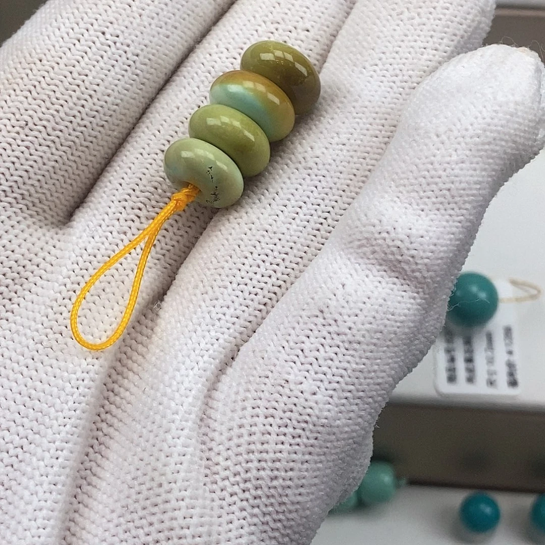 绿松石未镶嵌一套