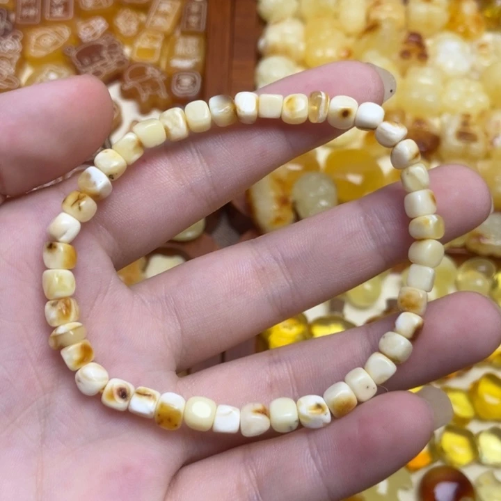 橄榄核吊坠开播福利白蜡手串
