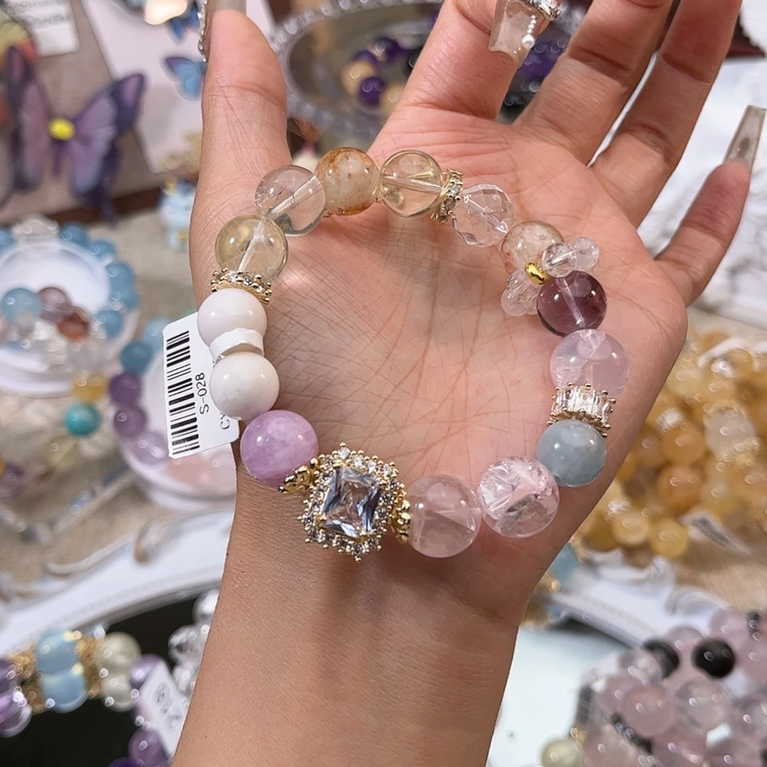 【闪购商品】水晶手链未镶嵌多宝