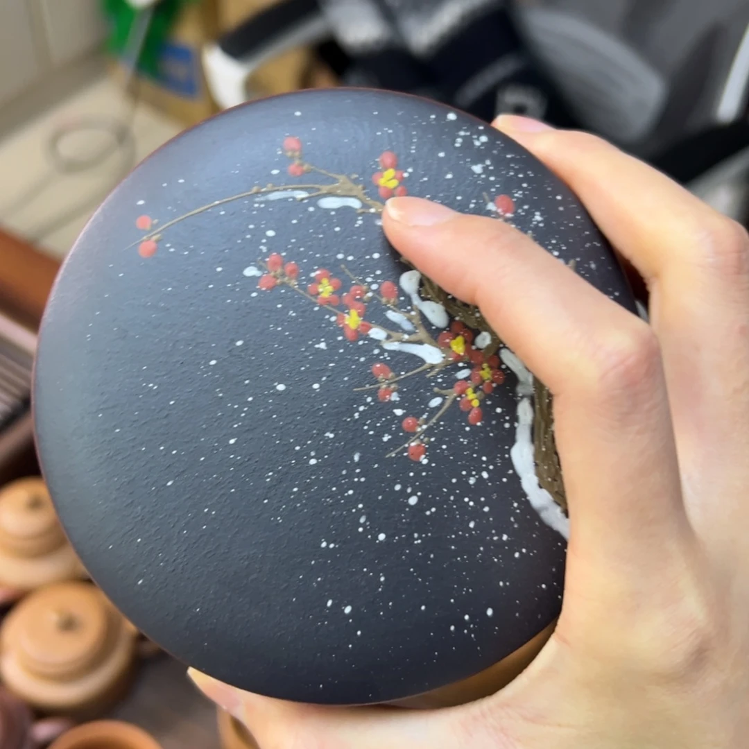 紫砂茶壶紫砂茶叶罐二两