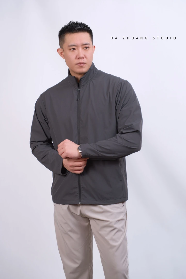 「DZ.Clean fit」”Squa mish“超薄系列立领轻奢商务派风壳防晒衣