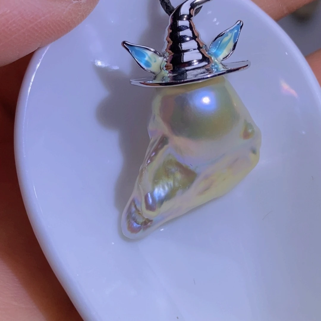 淡水珍珠珍珠银S925镶嵌