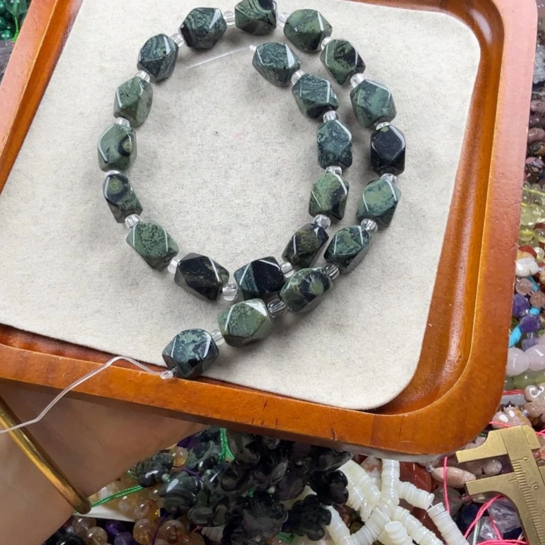 查罗石合金珠宝半成品卡9*10雀仔一条