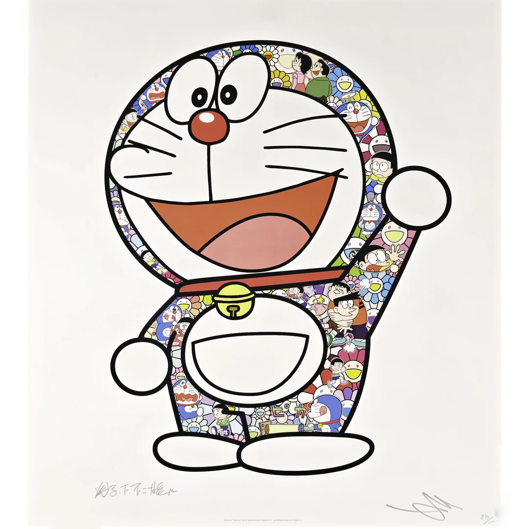 43、村上隆 Doraemon哆啦A梦【潮玩拍卖】