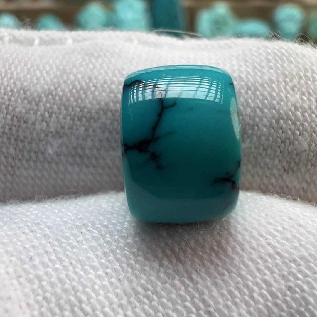 绿松石未镶嵌配饰10×7