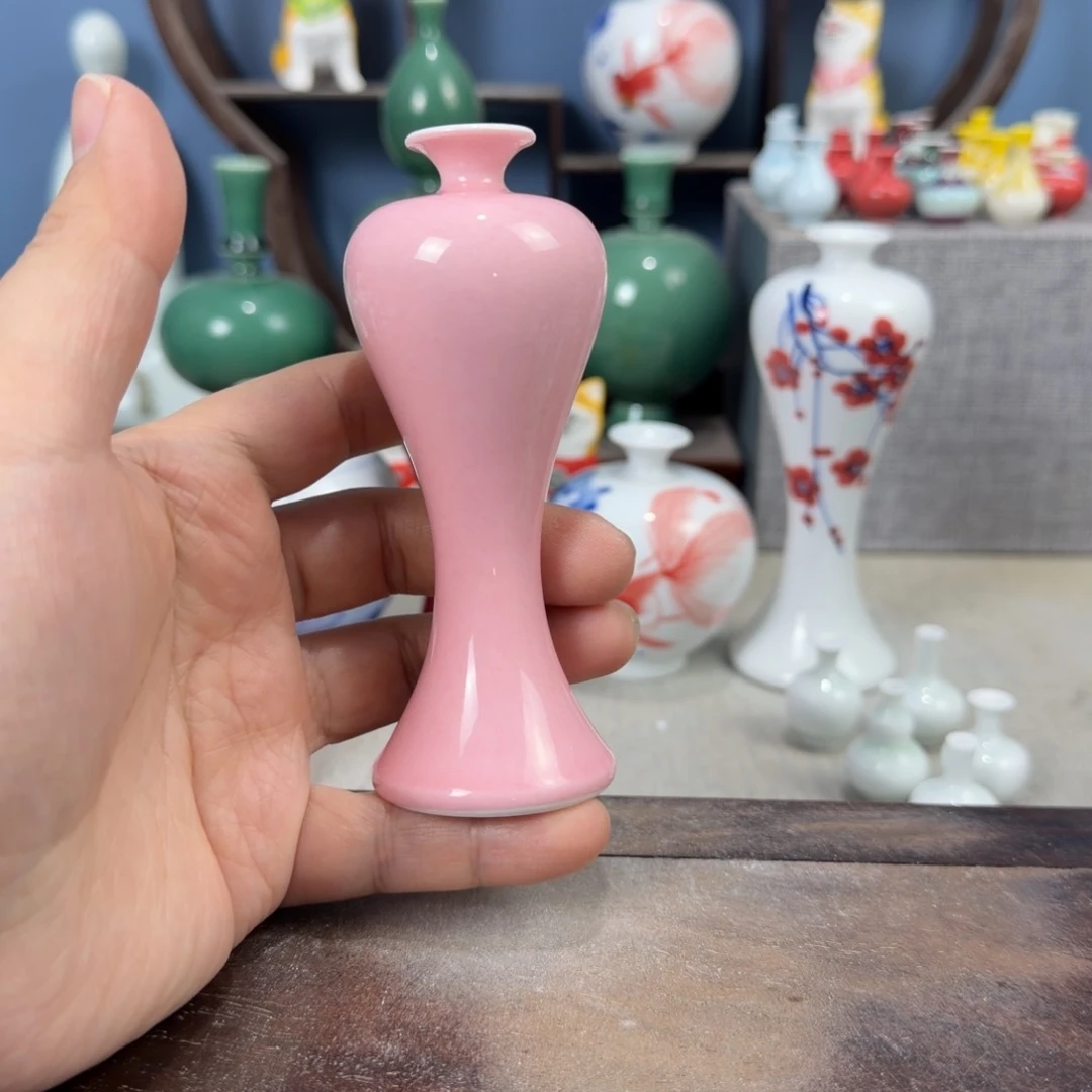 陶瓷手工小花器摆件