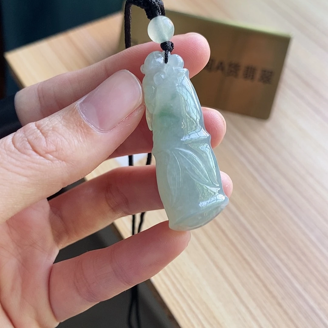 【闪购商品】颈饰未镶嵌翡翠天然缅甸A货翡翠