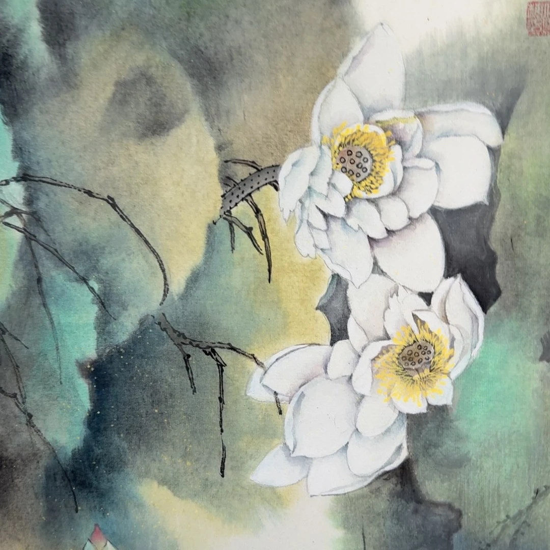 国画国画作品展山水花鸟