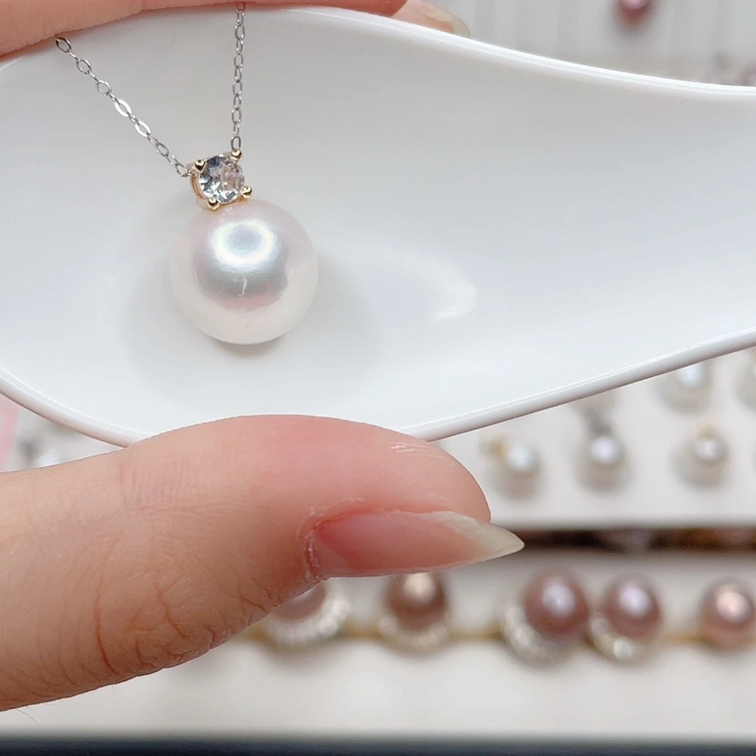 合金吊坠(赠链)淡水珍珠