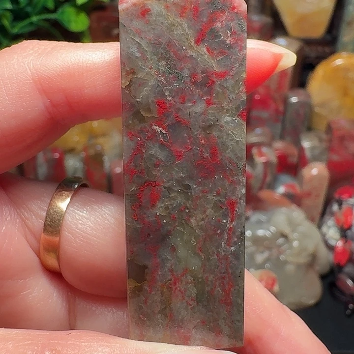 昌化鸡血石渝**客昌化鸡血石