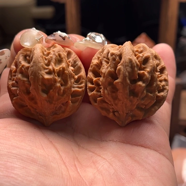 把件文玩核桃楸大胖49花