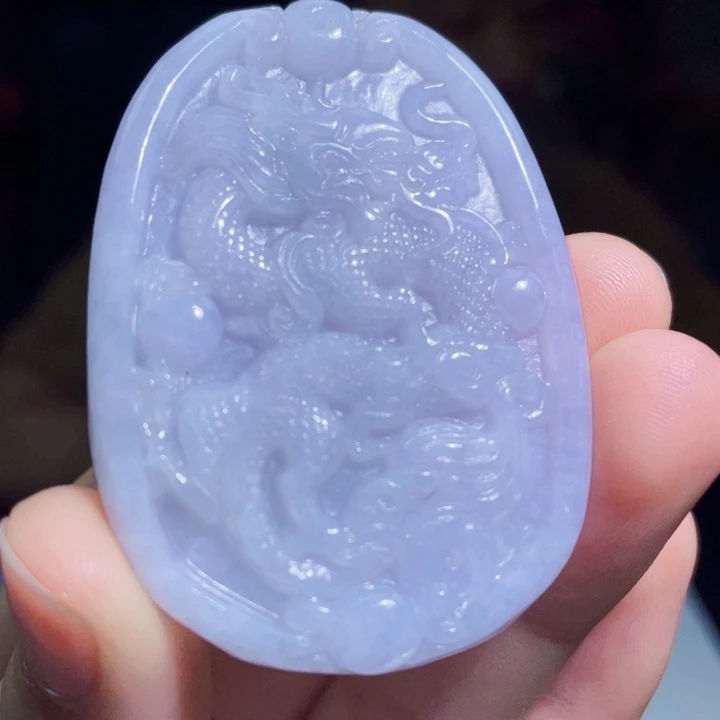 翡翠未镶嵌吊坠(不含链)A18