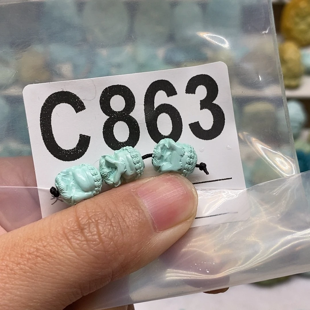 未镶嵌绿松石珠宝奇石雨**晴