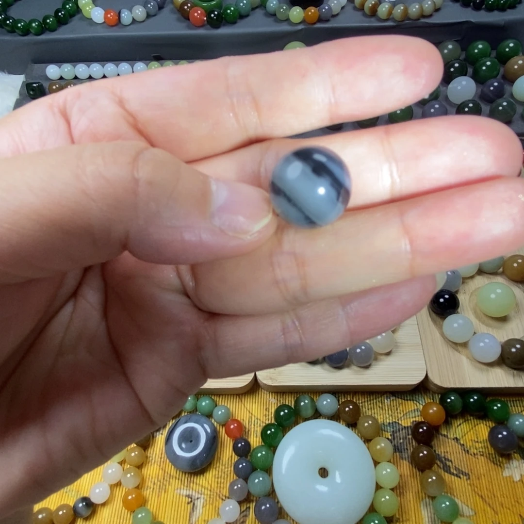 未镶嵌和田玉珠宝奇石卡14青花