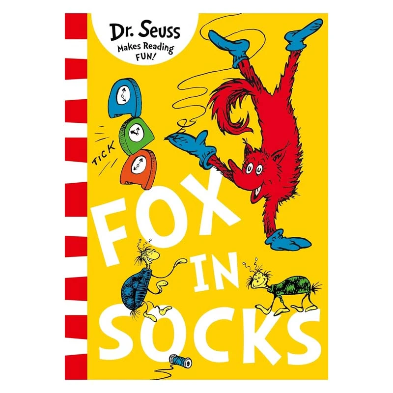 英文原版 Fox in Socks 穿袜子的狐狸