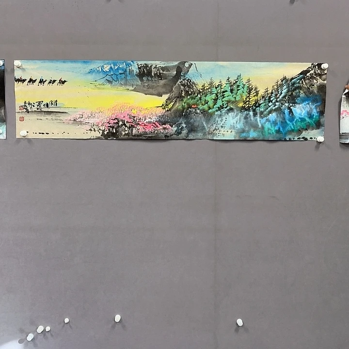 国画亲笔手绘放心去藏