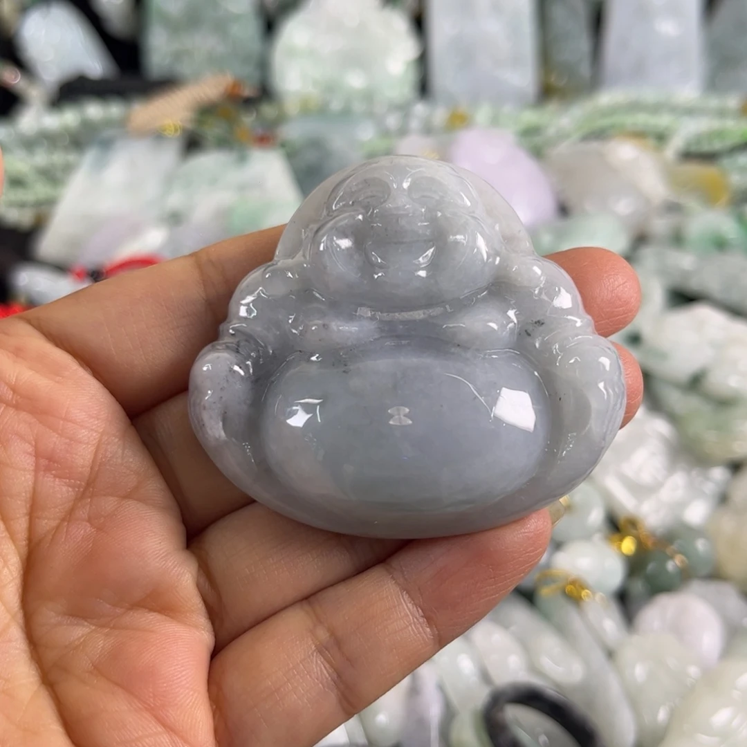 翡翠未镶嵌吊坠(不含链)瑕疵