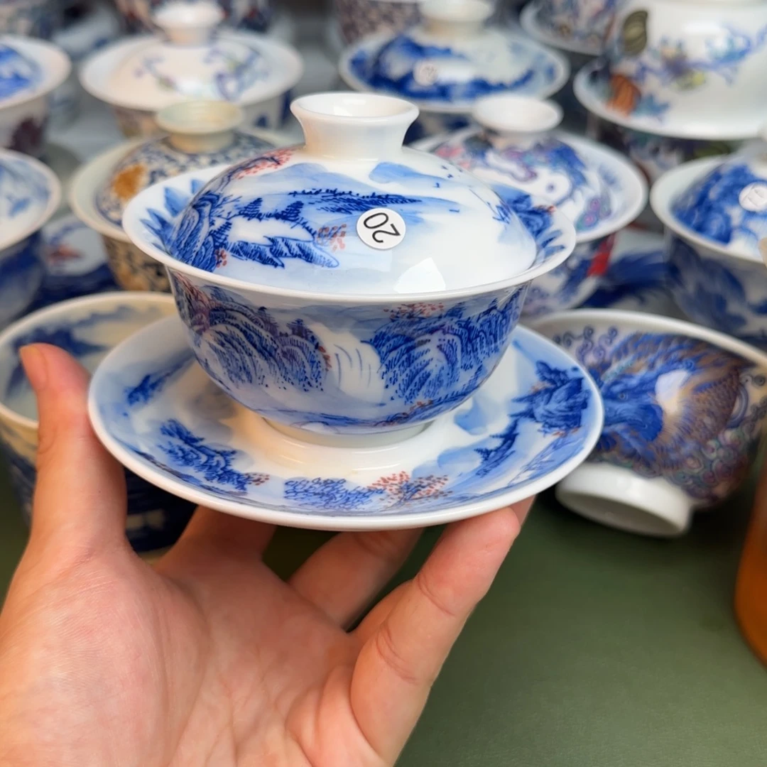 彦祖纯手工手绘茶具20