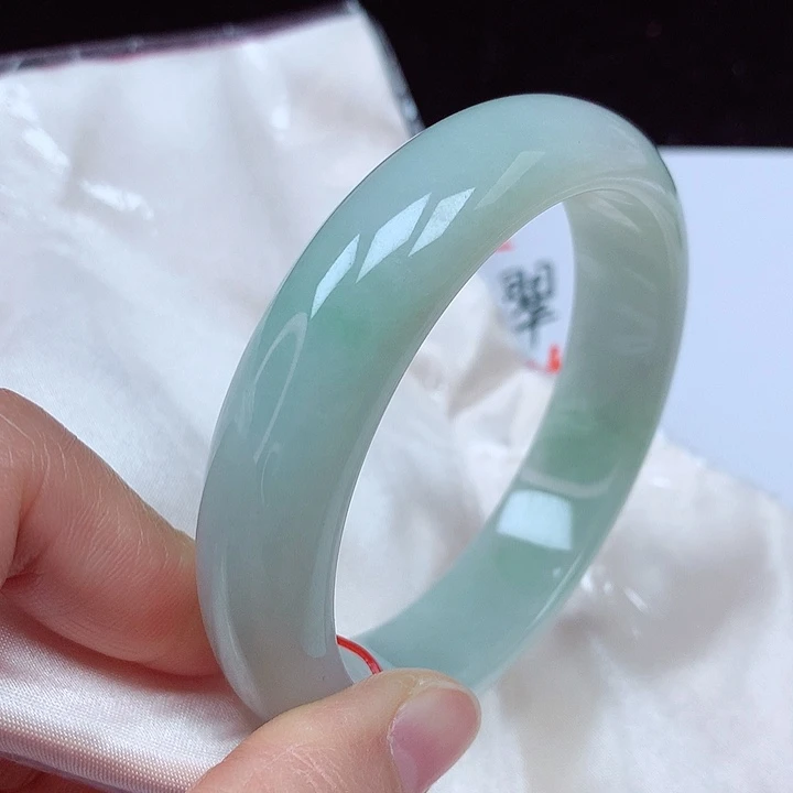 未镶嵌手镯翡翠60圈宽版