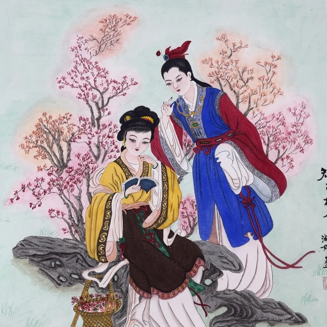 国画大*局100.80刘淑娟人物