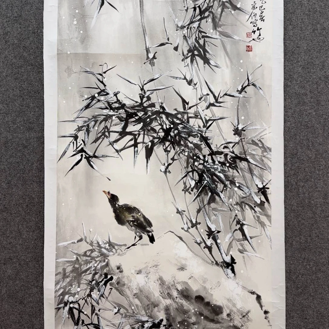 国画谢宗伯老师手绘作品