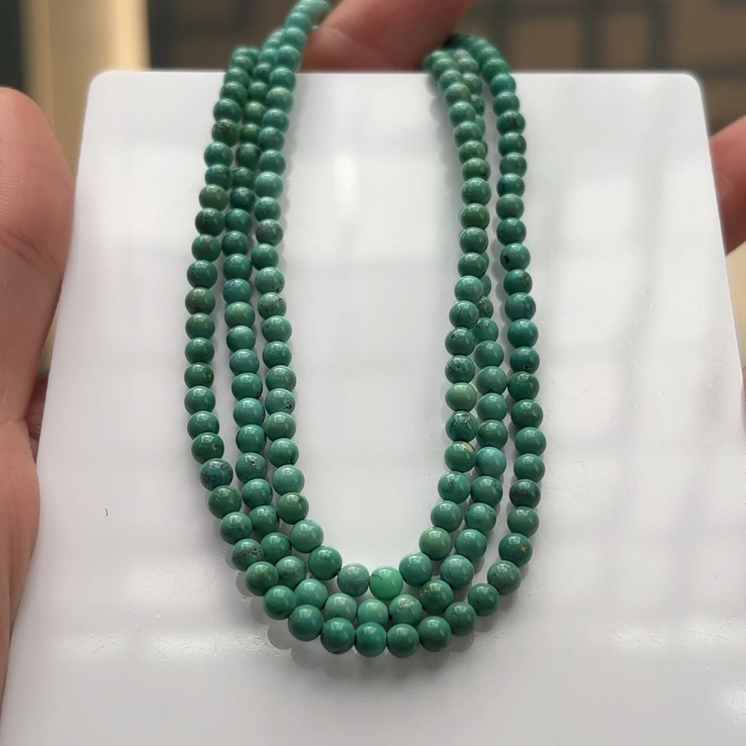 绿松石未镶嵌颈饰