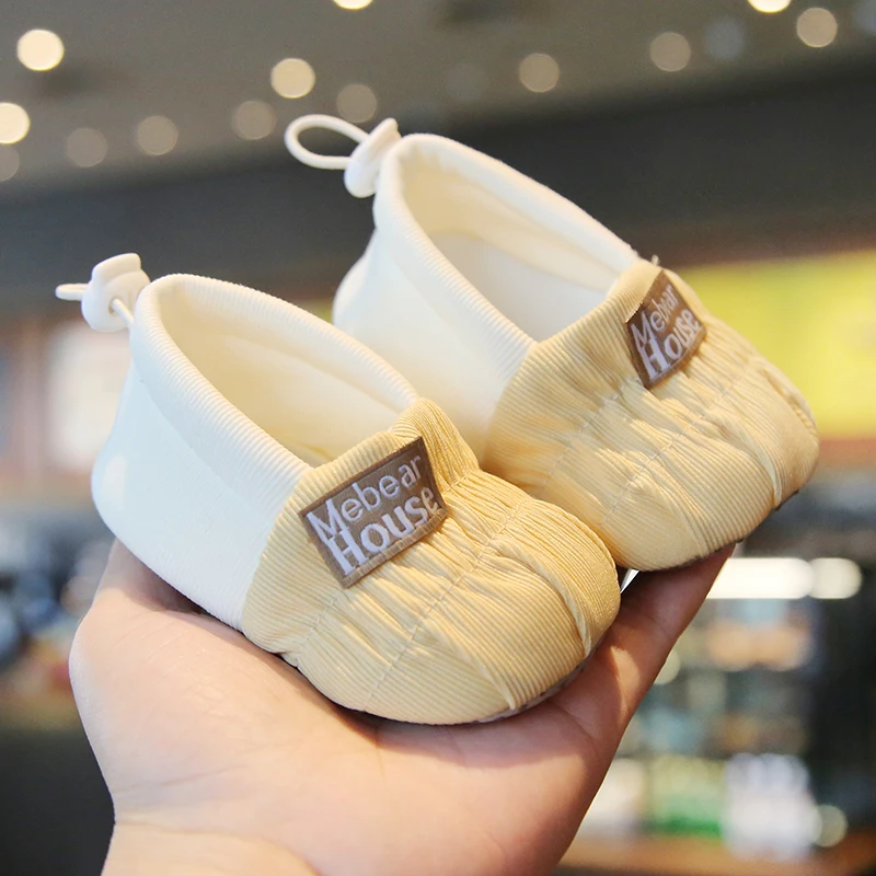 婴儿鞋春秋季0-1岁单鞋软底幼儿不掉鞋新生儿3-6-9月宝宝鞋子春款