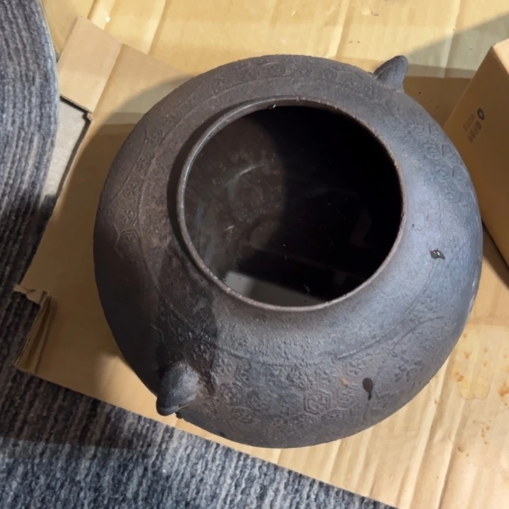 用****3茶道具茶空间中古品默认微瑕没盖子底部有砂眼