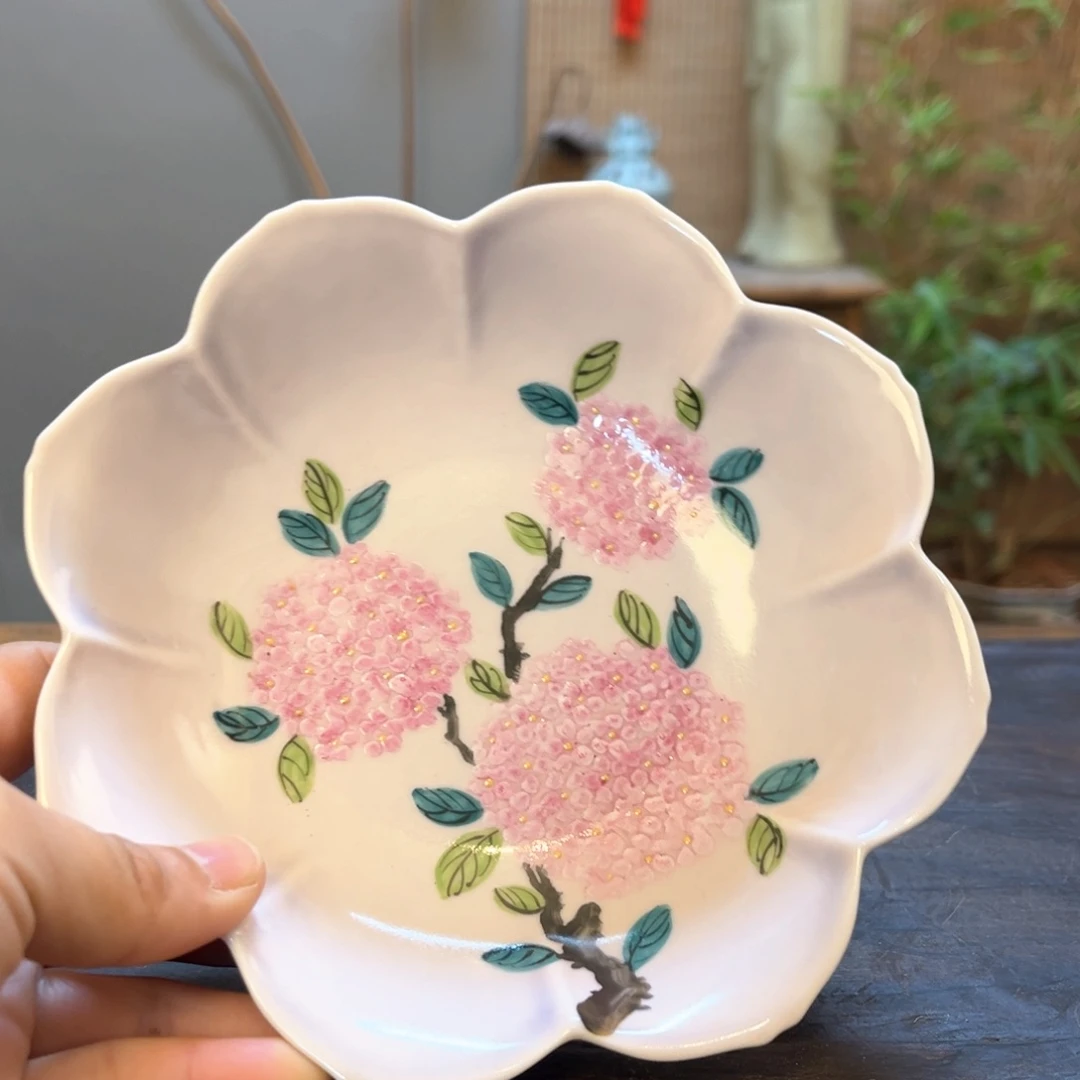 杯景德镇柴烧手绘陶瓷