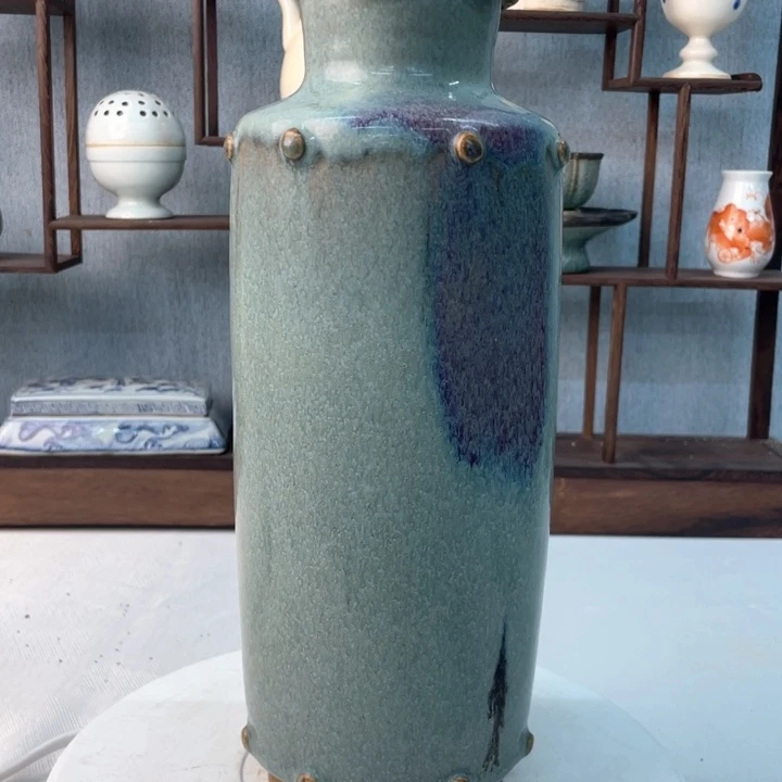摆件陶瓷瓷器赏瓶摆件