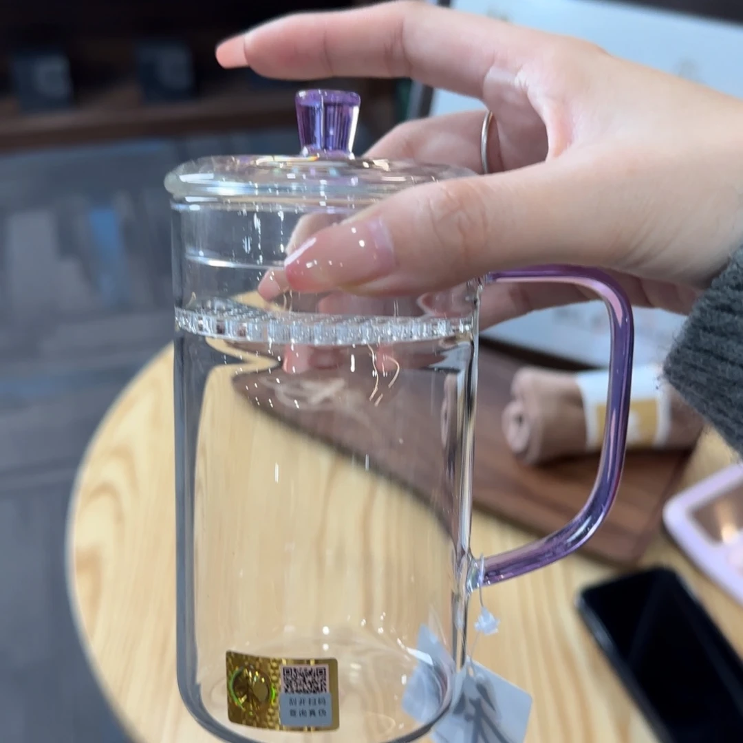 禾器简尚杯浅紫色。。。