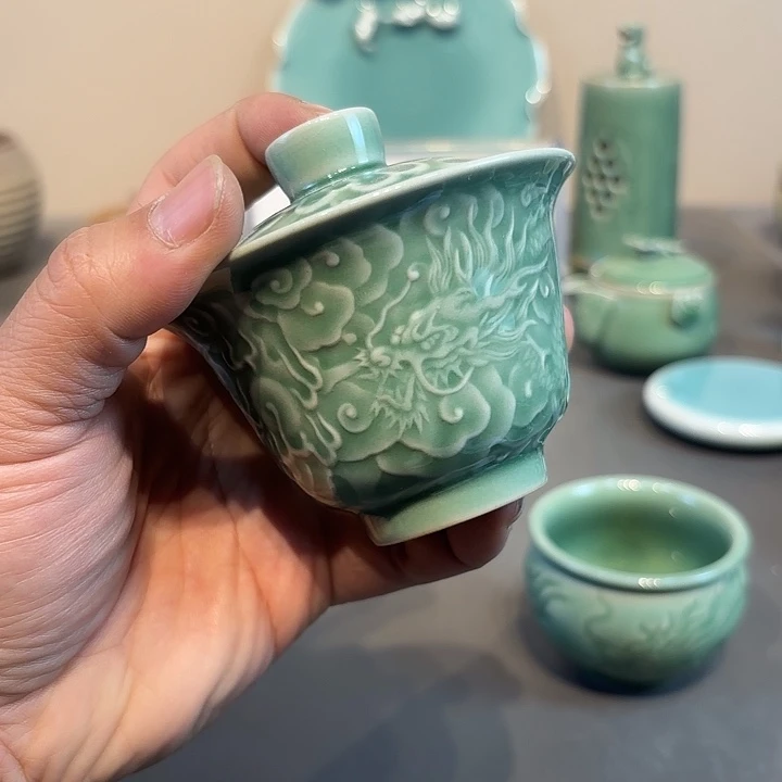 瓷片龙泉青瓷福利青瓷