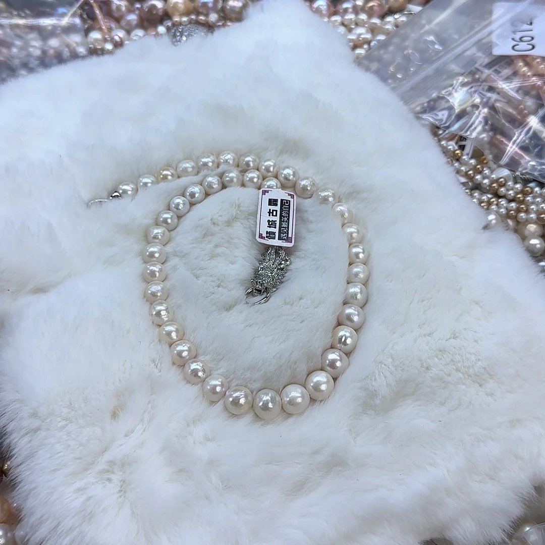 未镶嵌定制项链多样性发货发其一664淡水珍珠