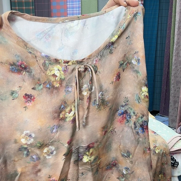 棉莫代尔纤维韩香咖花套装