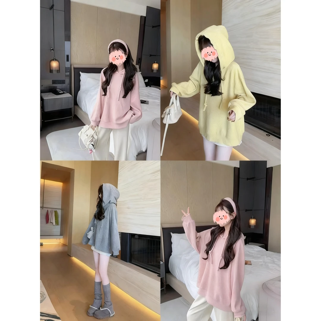 云弹芭蕾HGQ5WT4006A卫衣外套预休闲舒适百搭日常秋冬款