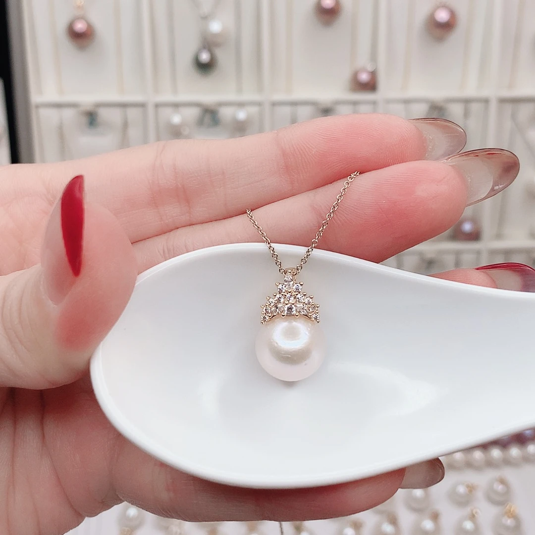吊坠(赠链)淡水珍珠合金
