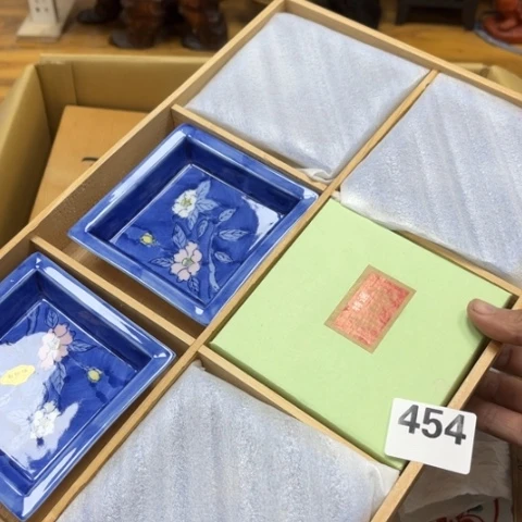 瓷片摆件工艺品瓷器摆件777
