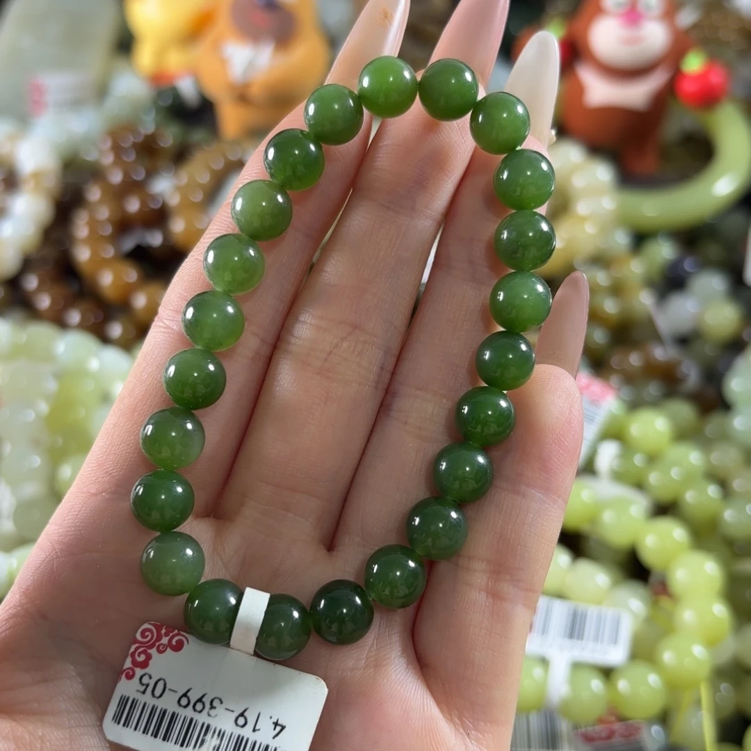 和田玉未镶嵌手链228