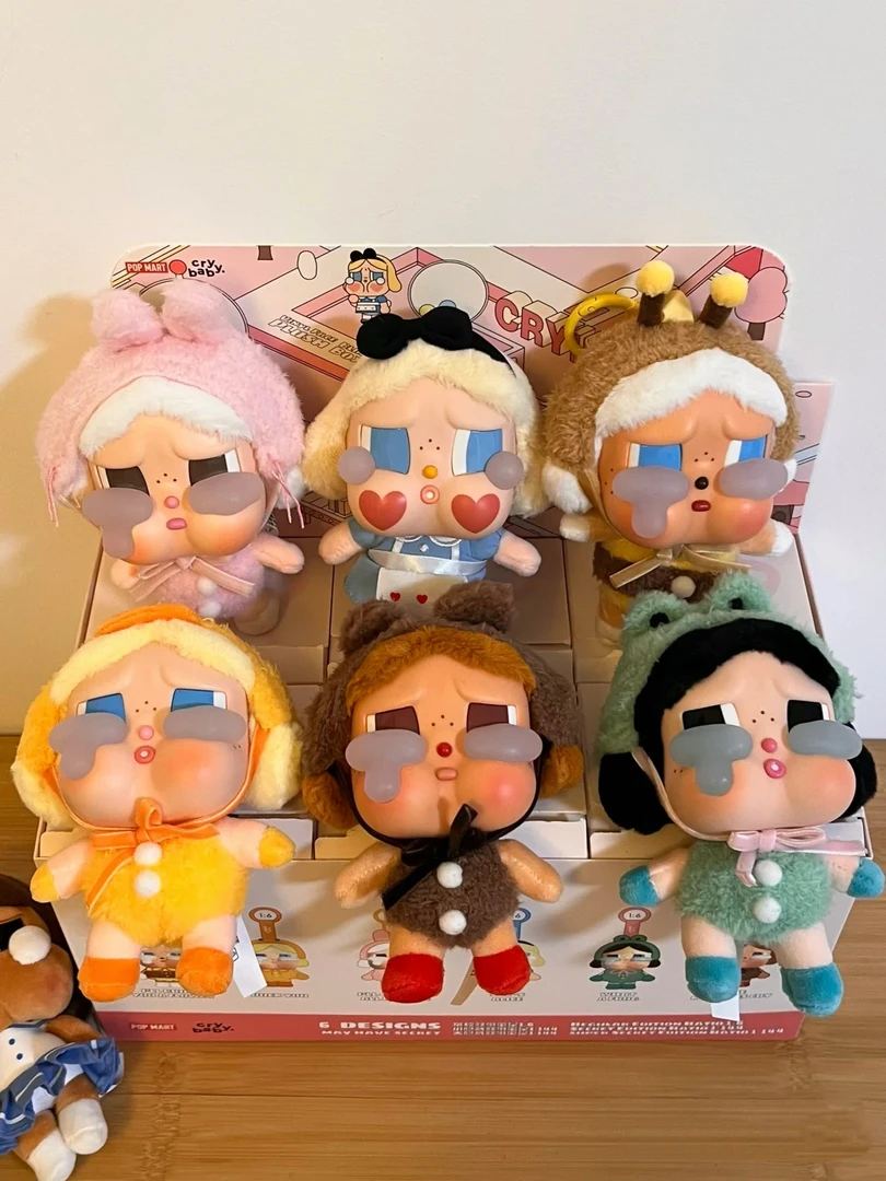 【直播代拆】眼泪工厂系列搪胶毛绒正版盲盒